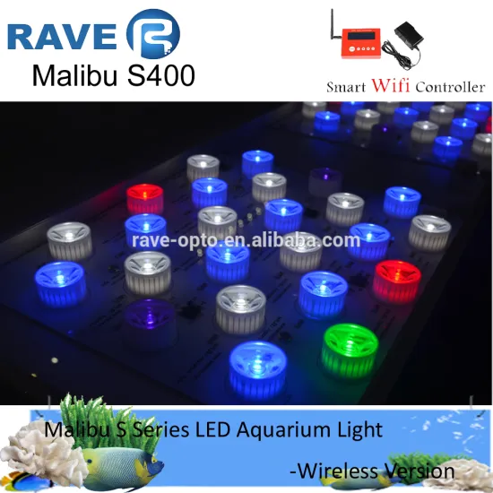 High Quality S400 60'' Aquarium LED Lighting with controller for sps