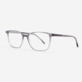 Super thin Rectangle Acetate Men's Optical Frames