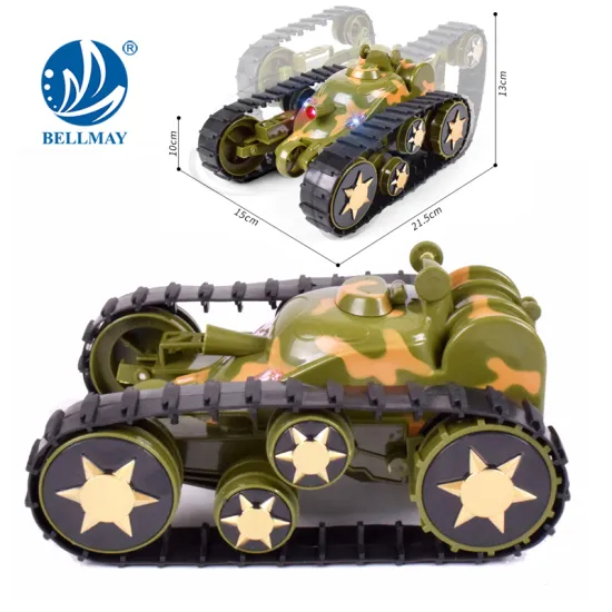 New Product High Qulity Space Rover RC Deformation Tank Car Toy