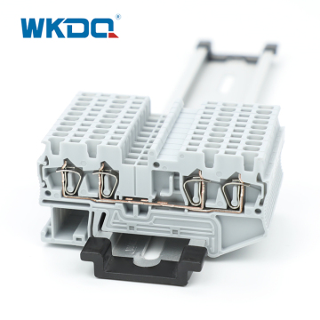 ST1.5-QUATTRO Din Rail Feed through Spring Terminal Block