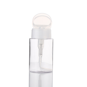 hot selling wholesale 100ml 200ml 300ml private label clear plastic pet pp eco-friendly nail polish remover bottles