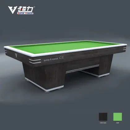 Classic Style Slate Billiards Tables for Sale: 9ft & 10ft, Bagless Carrom Tables