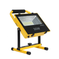 Portable LED flood light with adjustable angle