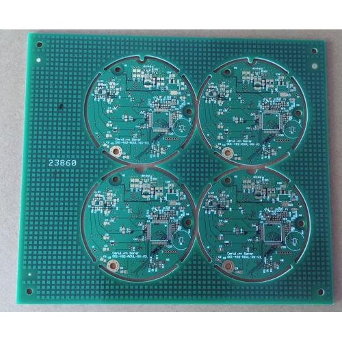 4 layer PCB with Green soldermask ENIG finishing
