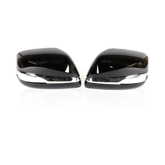 MAICTOP Auto Parts Car Side Mirror Cover Black for LX570 2016-2021