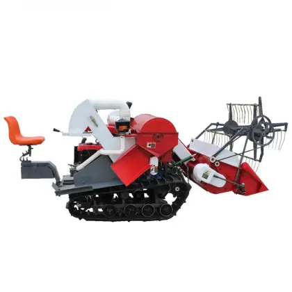 Hot Sale Rice Harvester Mini Rice Combine Harvester