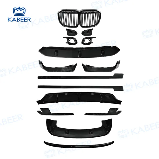 KABEER Factory Upgrade BODY KIT for BMW X7 G07 2018+ Grille Knight Aero Kit with Side Skirt and Spoiler