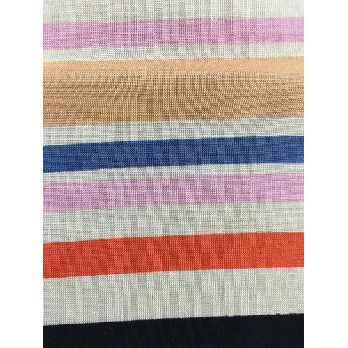 Tissu d&#39;impression Rayon Challis Lines Design