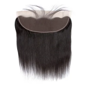 Straight ear to ear frontal lace closure virgin hair for women 13x4 Lace front Closure hair