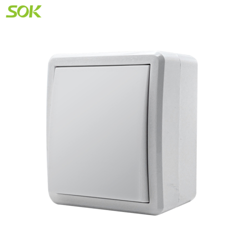 Moisture-Resistant Socket Switch (IP44) - Child-Safe, Switched Outlet For Bathrooms & Kitchens