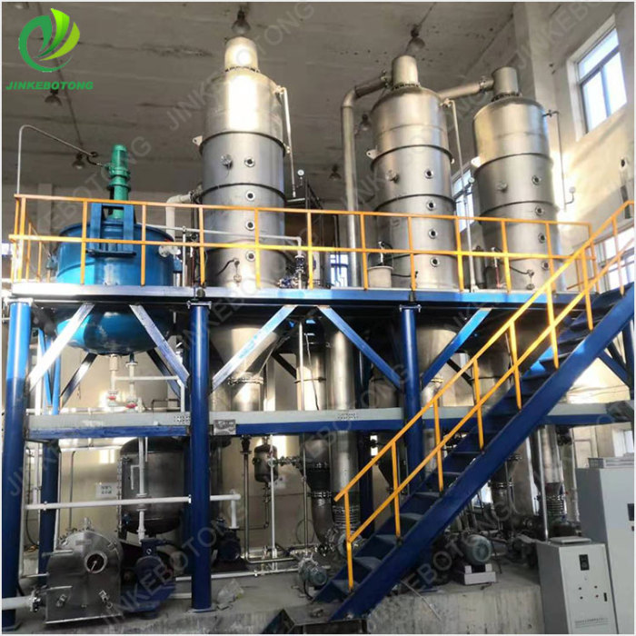 Single effect evaporator has good sealing performance