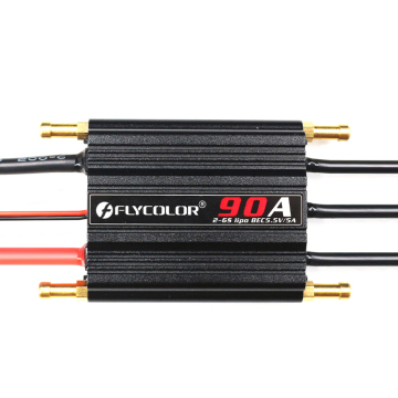 BEC、水冷システム、RCボート用の防水機能を備えたFlyColor 150A ESC