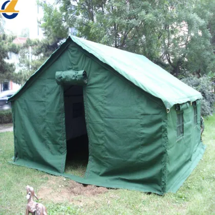 Tents Homes Outside in Minecraft