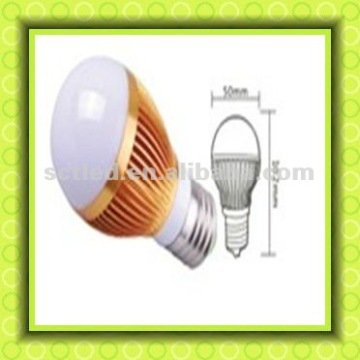 Green popular high power 3w led bulb light