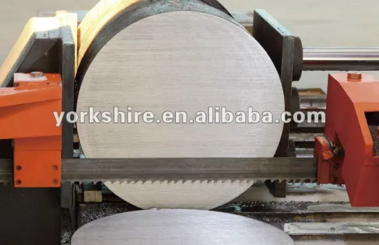 Carbide tip band saw blade for cutting different kinds of hard metal