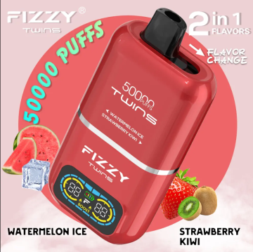 Fizzy Twins 50k Puffs Double Taste Disposable Vape