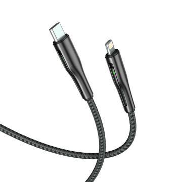 Zinc Alloy Lightning PD Charger Data Cable