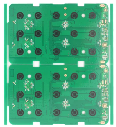 Carbon ink pressing keyboard circuit board