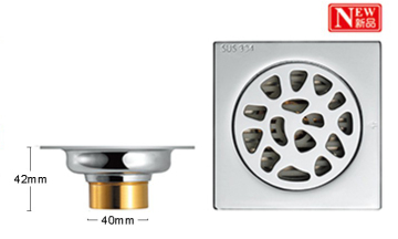 Shinning insect prevention cast iron china concrete sanitary shower floor drain strainer