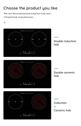 Residual Heat Indicator Infrared Induction Stove