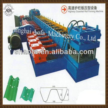 high quality highway guardrail machine