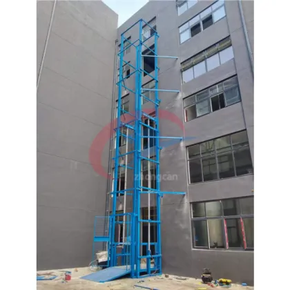 Hydraulic cargo lift warehouse cargo Lift