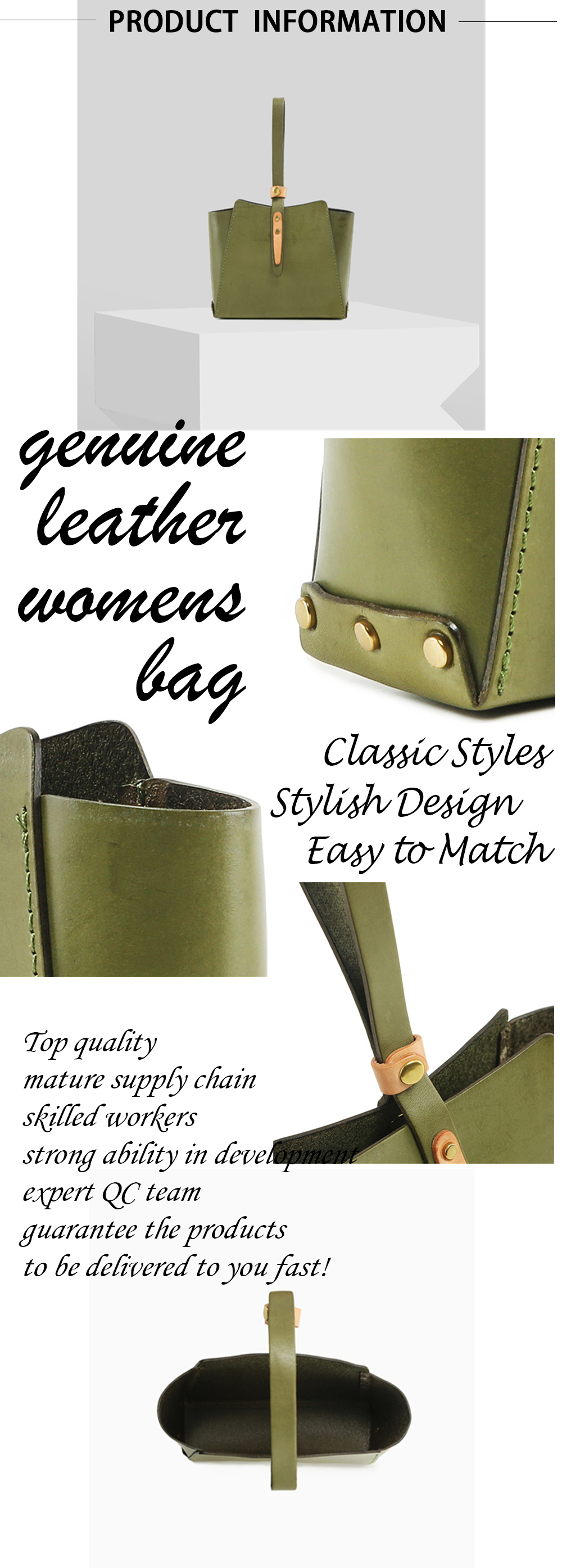 Genuine Leather Women Bag