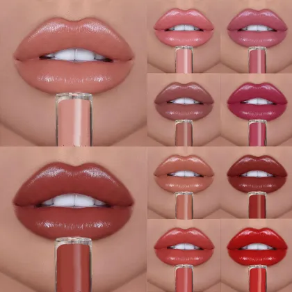 Professional Cosmetics Customization Lip Plump Gloss Private Label Nude Plumping Lip Gloss