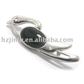 fashion ornament,Lady brooch,925 sterling silver brooch (X010004)