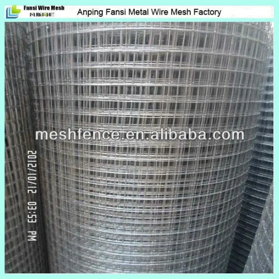 welded dutch rolled wire mesh security fence