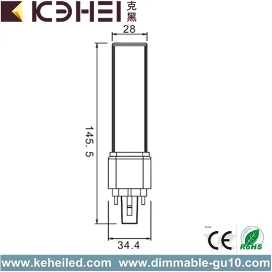 6W G24 PL Tube Light Replace Fluorescent Light