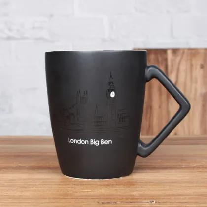 Big ben/Taj Mahal/Coliseum/Fuji mug