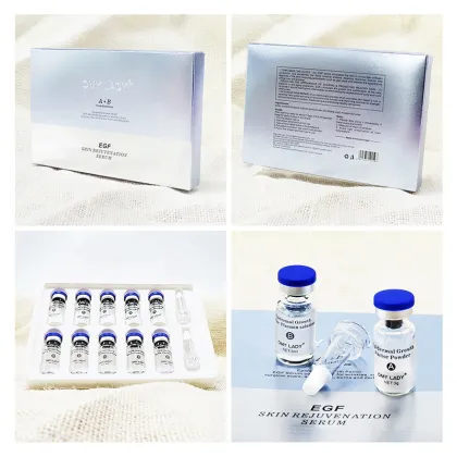 After Sun Skin Repair Spa: Anti-aging Facial Care with EGF Lyophilized Powder for Skin Repair and Microneedling