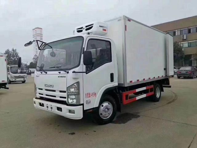 Isuzu 132 Horsepower Refrigerated Truck 5 Jpg