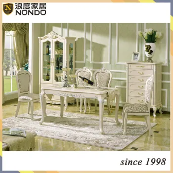 New classical dining furniture rectangle solid wood dining table F818