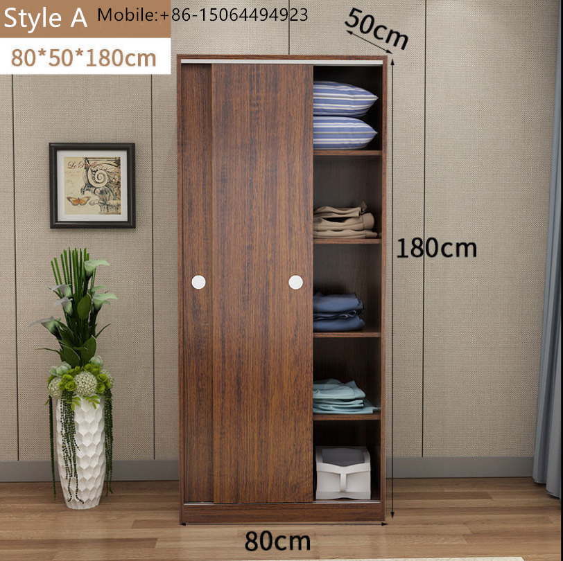 Armoire en bois la plus populaire avec porte coulissante ou rangement