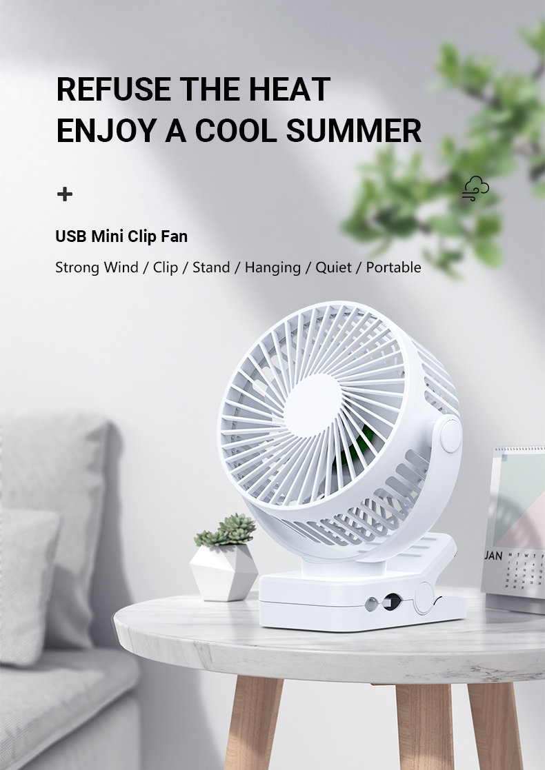 Portable Clip Electric Fan