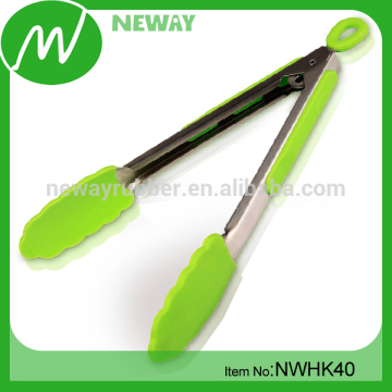 Colorful Food Grade Silicone Cooking Tongs