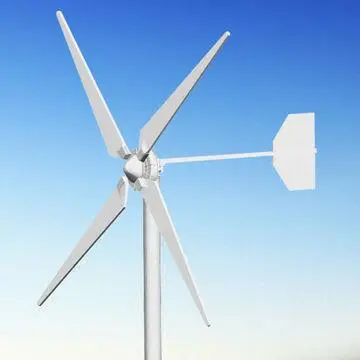 7000W Wind Turbine Generator with 5 Times Higher Efficiency and 3 Times Higher Lifespan, Noise Level