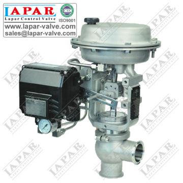 LPC14 series Sanitary Control Valve Pneumatic Adjusted Seat Valve