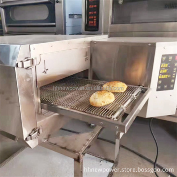 Commercial LPG Gas Electric Hot Air Convection Pizza Oven - 12" to 32" Conveyor Belt Pizza Making Machine