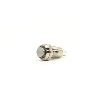 Interruttori pulsante di testa alta 8 mm con luci indicatore, 5A IP65, terminali a 4 pin