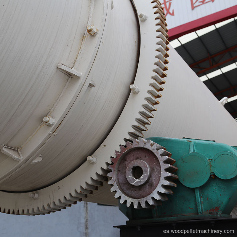 Planta de biomasa con secador rotatorio