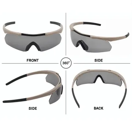 Tactical Glass Sunglasses - In Stock Custom Tactical Shooting Glasses
