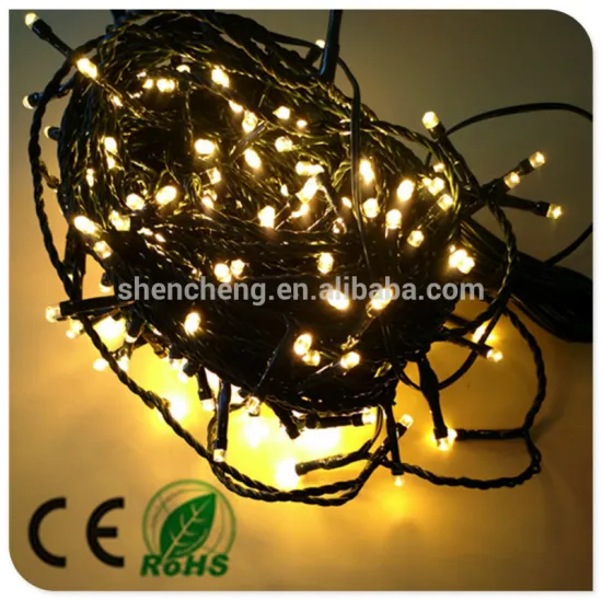 string light warm white with adaptor outdoor use