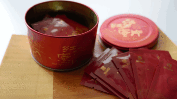 superior quality Red Ginseng Honey Tablets Round Box