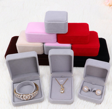 Velvet Jewelry Boxes for Earrings, Rings, and Necklaces