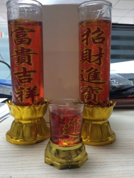 Decorative Gel Jelly Wax Glass Jar Candles