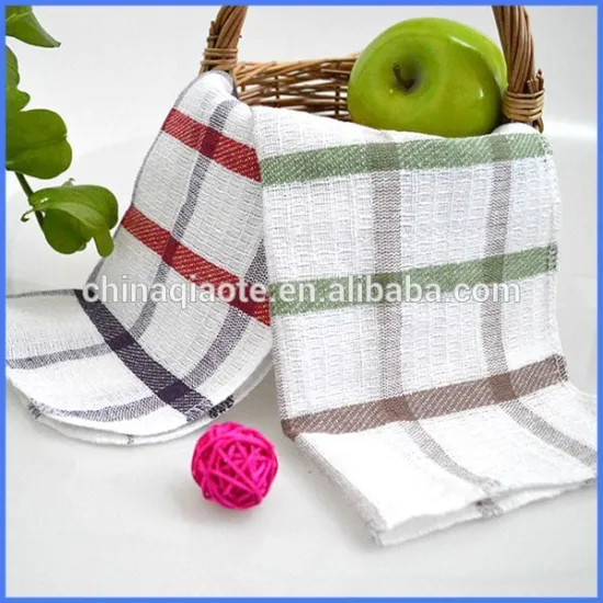 100% cotton yarn-dyed tea towels wholesale