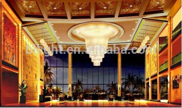Lamparas de techo large crystal chandelier lighting
